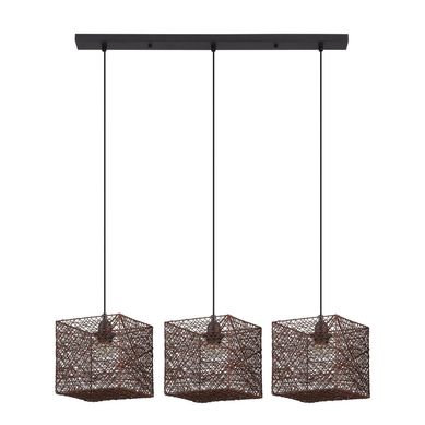 Lmpara colgante cubos 3 luces E27