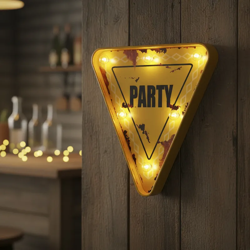 HOMY - Letrero Led Decorativo Modelo Party