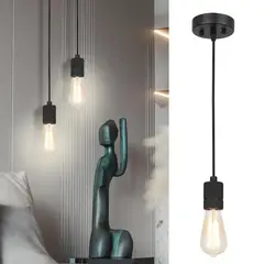 JUST HOME COLLECTION - Lámpara colgante Capy plata 1 luz E27