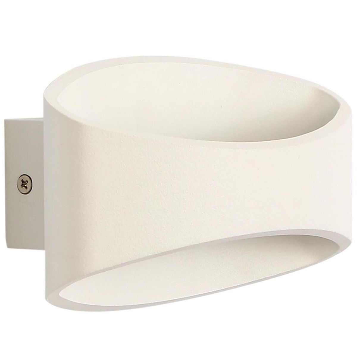 JUST HOME COLLECTION - Apliqué Led Mino Aluminio Blanco