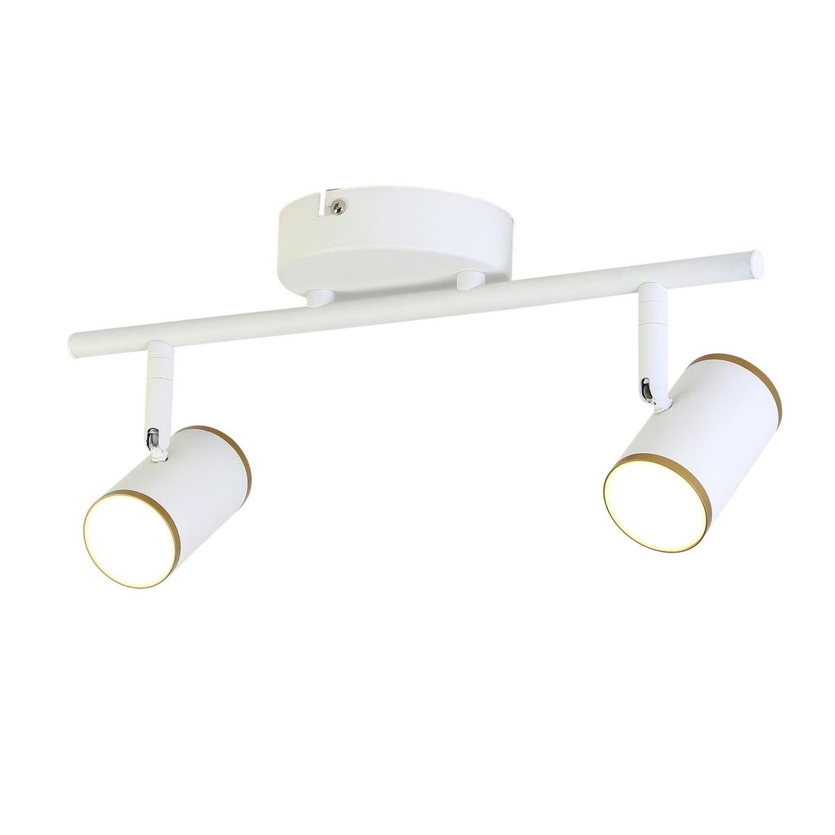 JUST HOME COLLECTION - Barra Led Nivel 2 Luces Aluminio Blanco