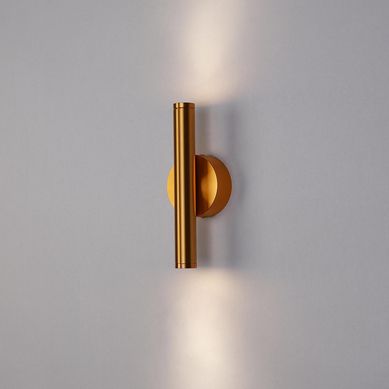 Aplique Led mano dorado