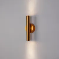 Apliqué Led Mano Aluminio Amarillo