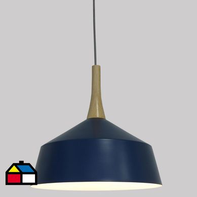 Lmpara colgante Army E27 azul