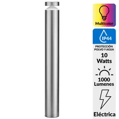JUST HOME COLLECTION - Farol de Pie Led 10 W IP44 1000 lm Luz Multicolor