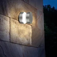 Farol muro Led Wifi plata