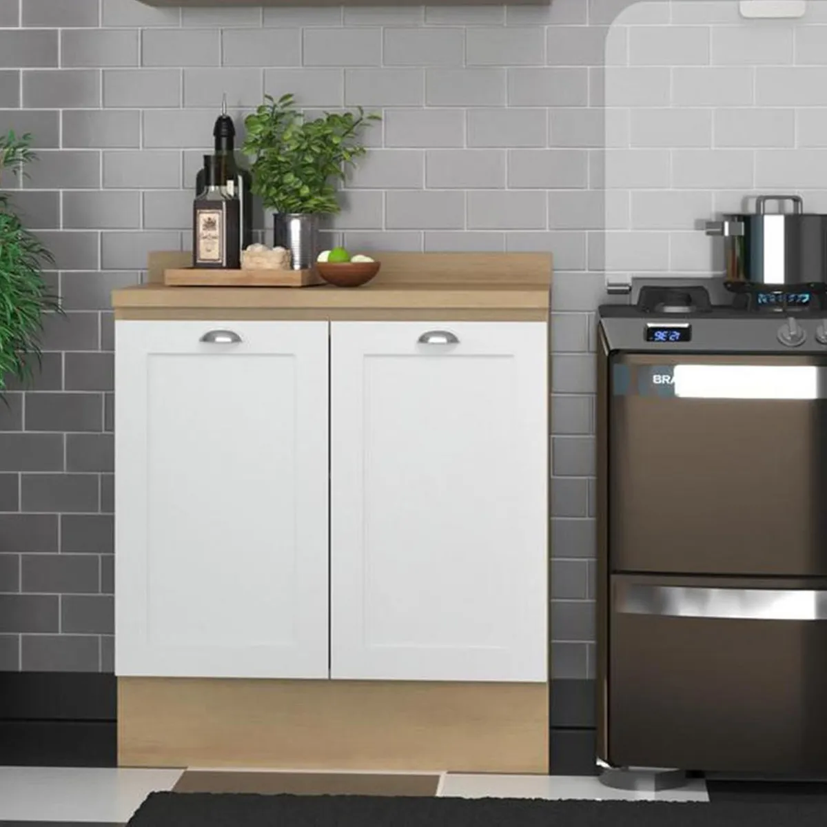 JUST HOME COLLECTION - Base Denver 80X88X50 cm