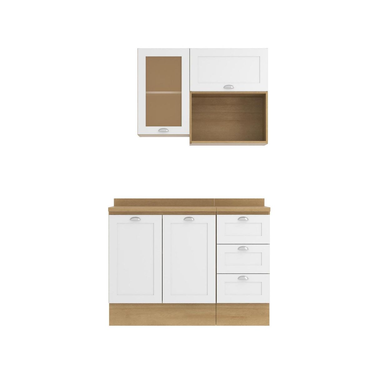 JUST HOME COLLECTION - Kit Cocina 4 Denver 120X209X50 Cm