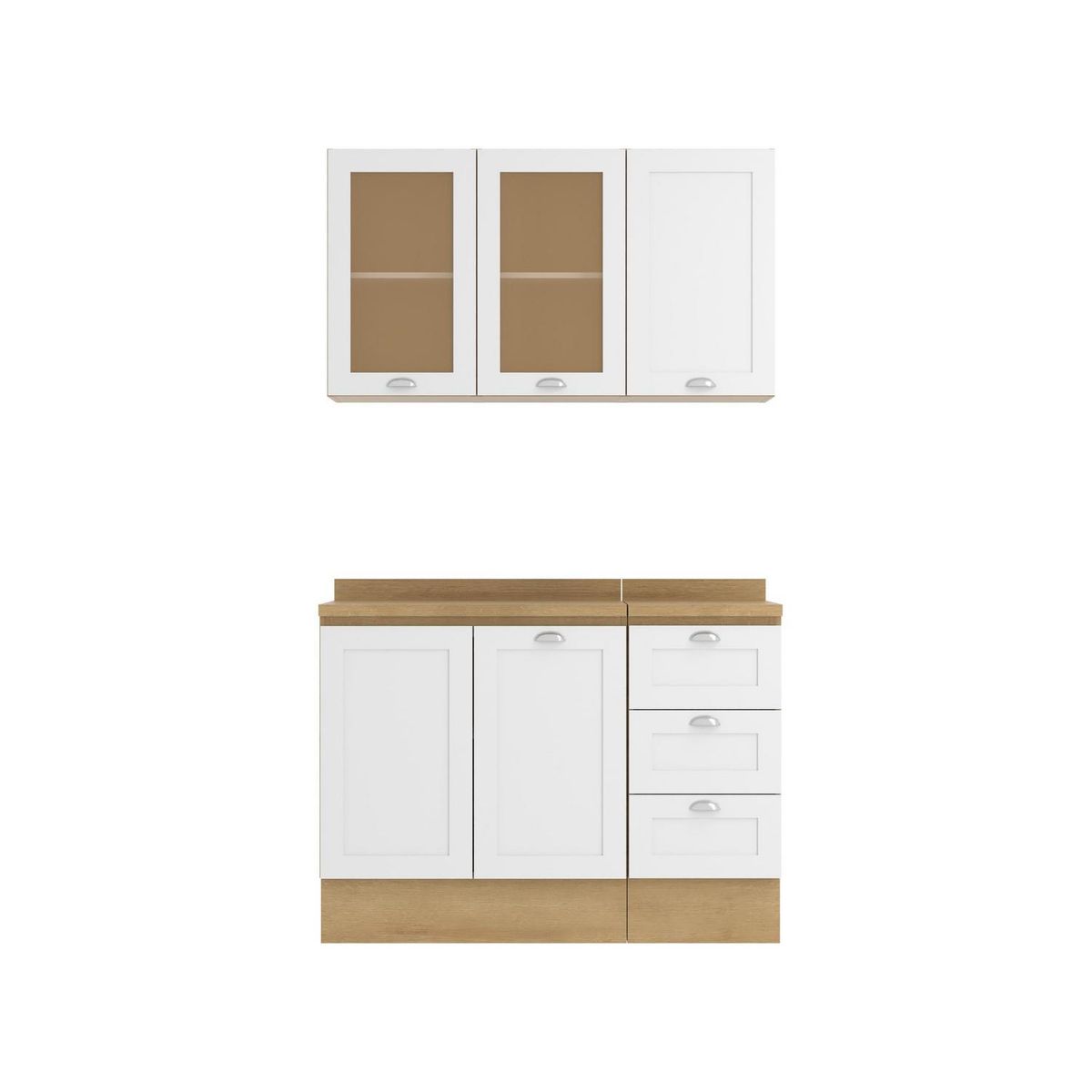JUST HOME COLLECTION - Kit Cocina 5 Denver 120X209X50 Cm