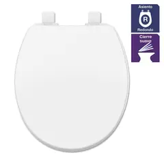 SENSI DACQUA - Asiento Redon solution cierre suave