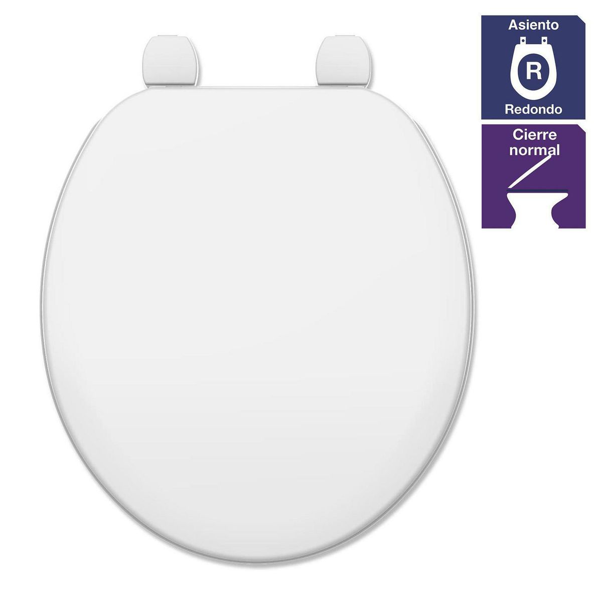 SENSI DACQUA - asiento Redondo Apolo plastico