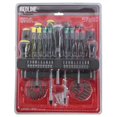 REDLINE - Set de atornillar 57 piezas
