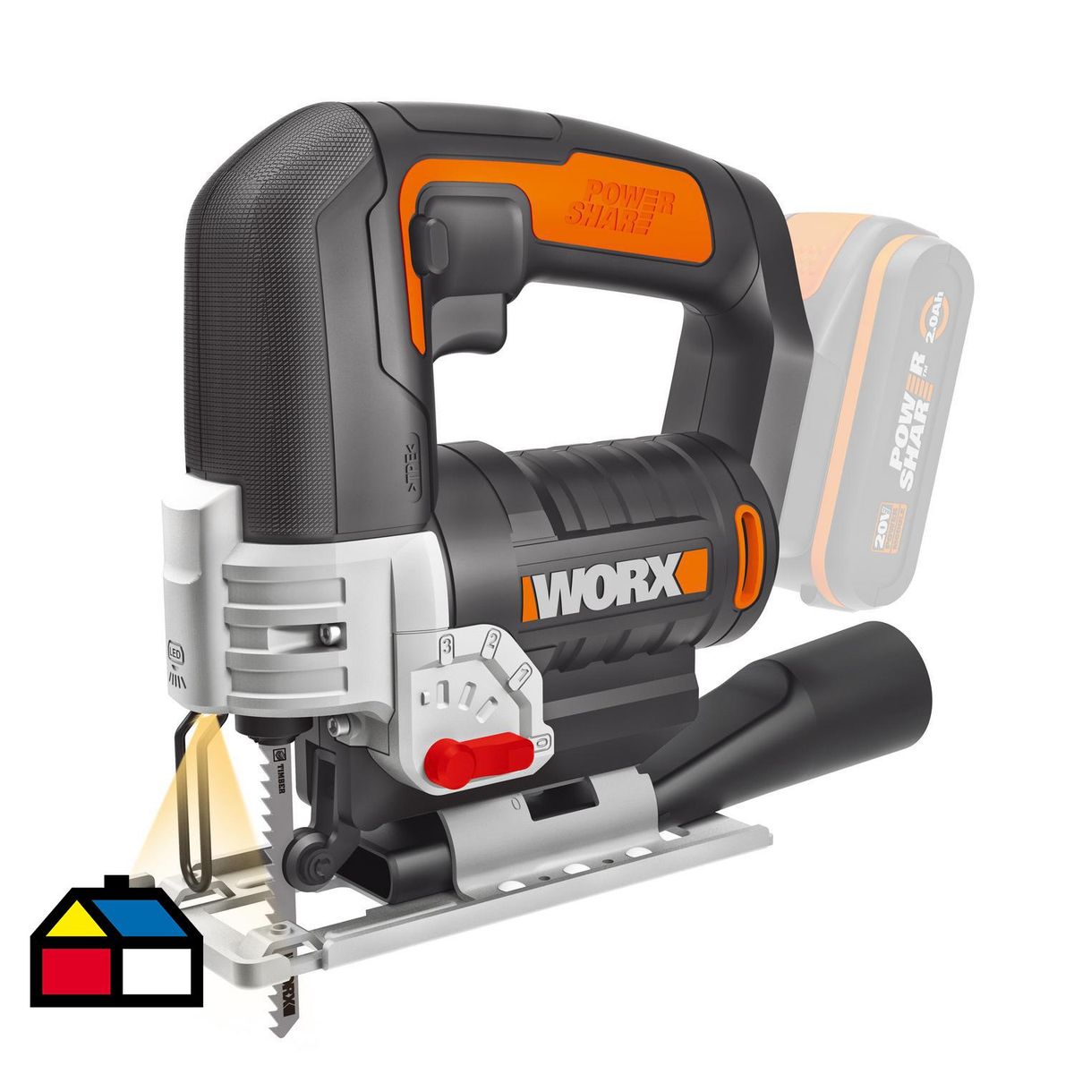 WORX - Caladora 20 Voltios