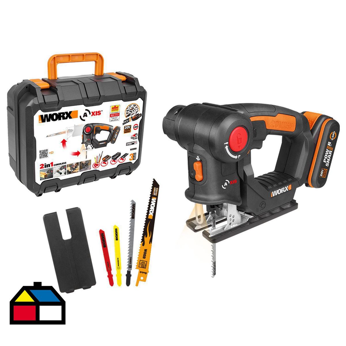 WORX - Caladora 20 Voltios