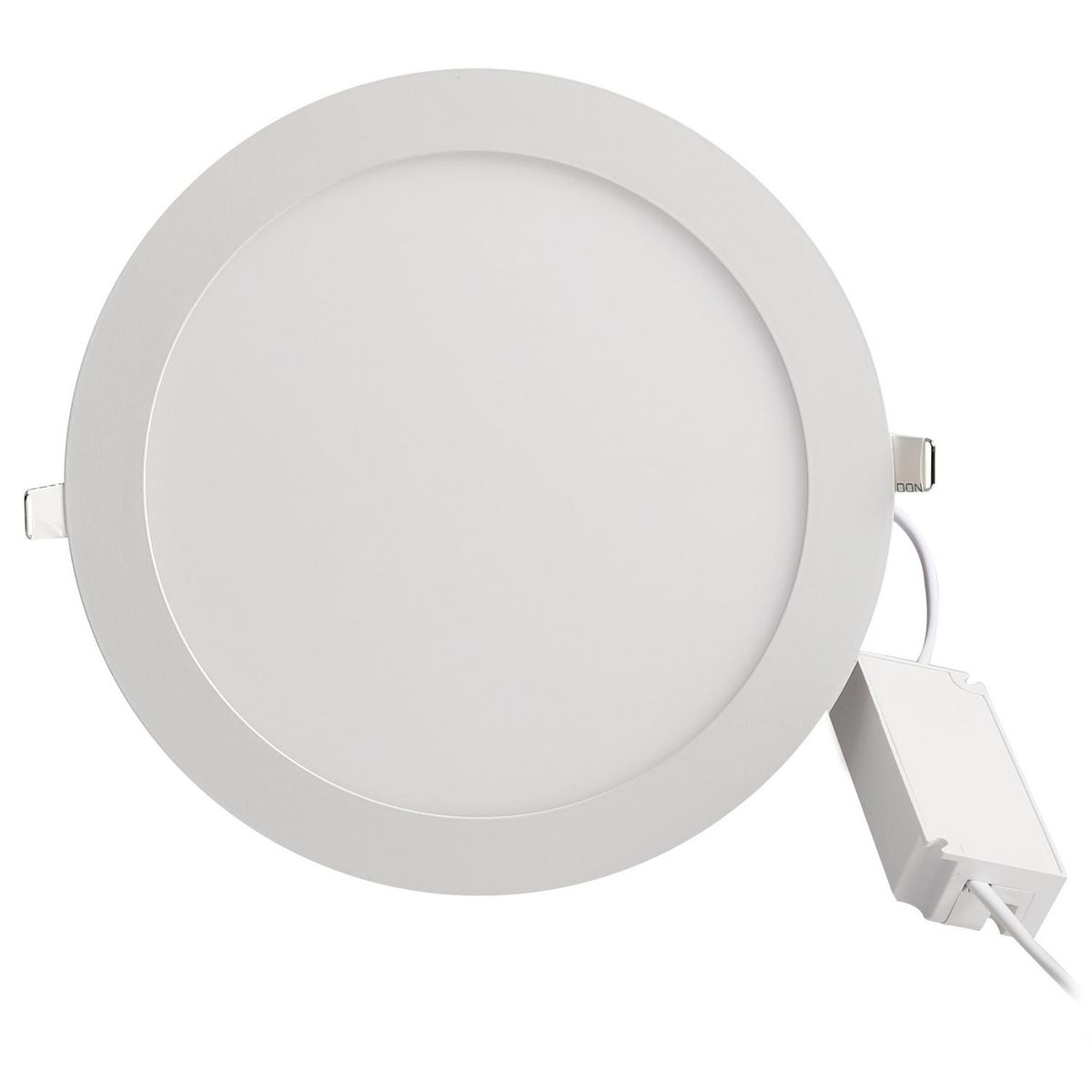 DAIRU - Pack 3 Paneles Led Empotrados Circulares 18W Luz Cálida