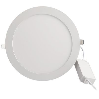 Imagen 2 del producto Pack 4 Panel Led Empotrado Circular Blanco 6W Luz Cálida