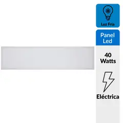HALUX - Panel Led 120x30 cm 40 W luz fría