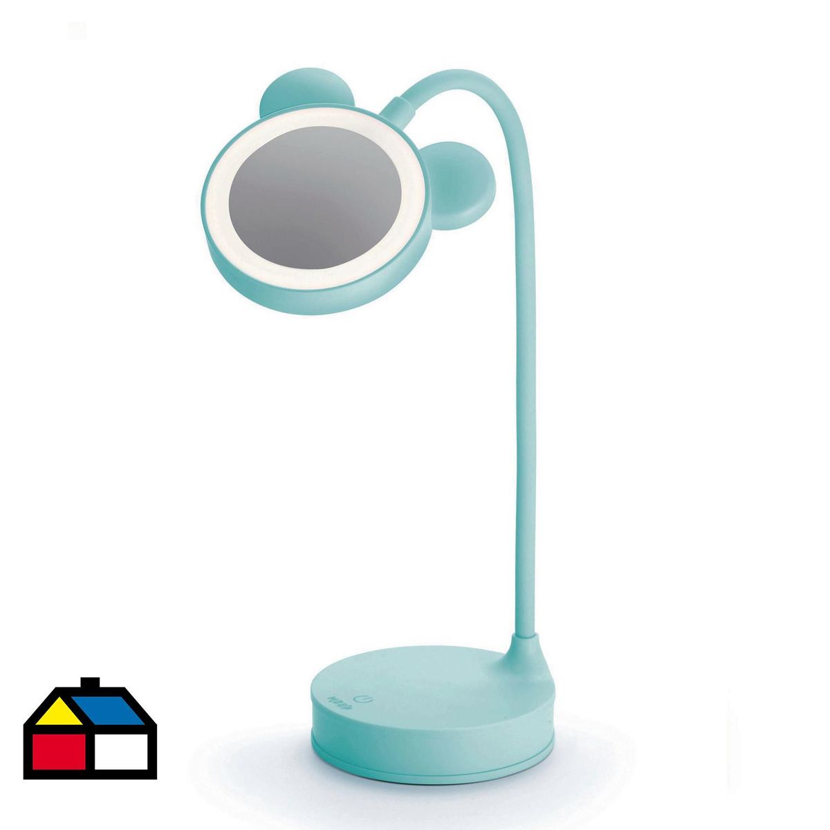 JUST HOME COLLECTION - Lámpara Led Orejas BS73007B Azul 10x25 cm