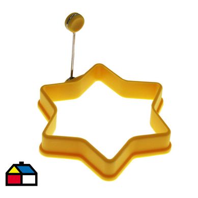 Estrella silicona para huevo