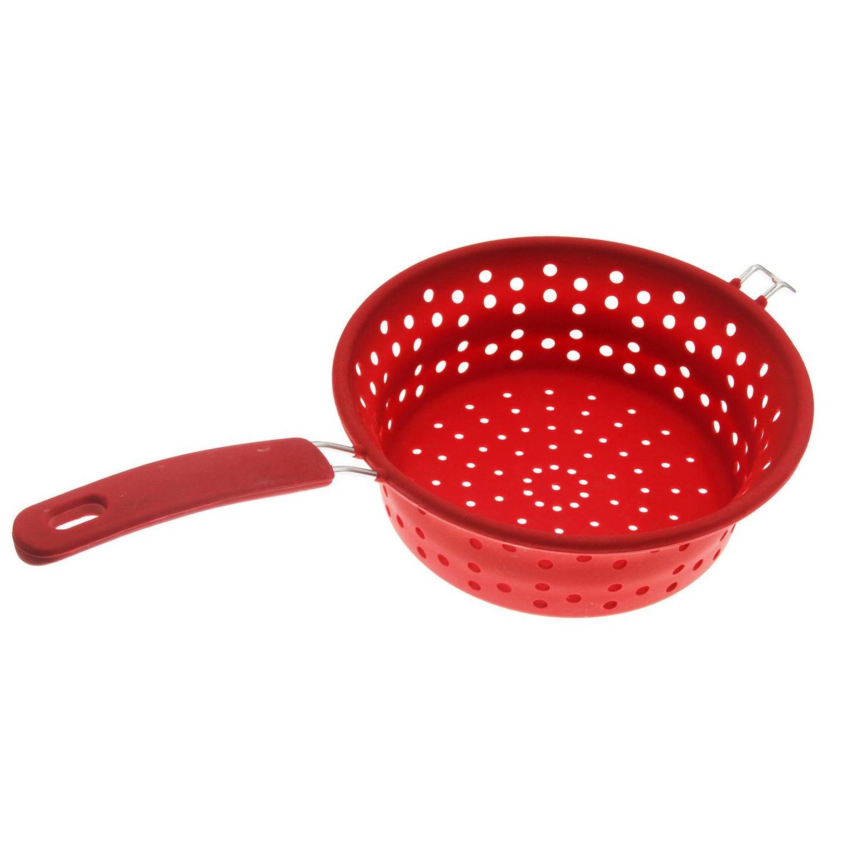 JUST HOME COLLECTION - Colador Just Home Collection 21 cm Rojo para Cocina