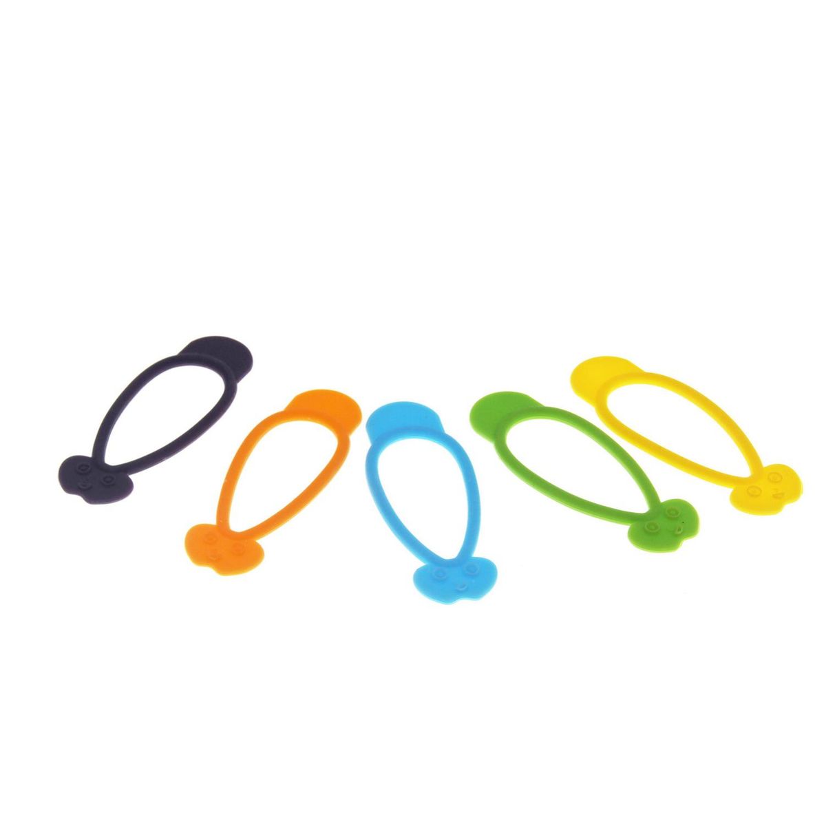 JUST HOME COLLECTION - Set de 10 Clips Just Home Collection para Bolsas Multicolor