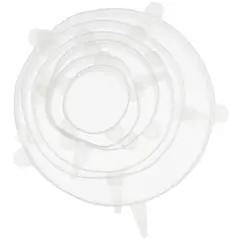 JUST HOME COLLECTION - Set 6 piezas tapas silicona