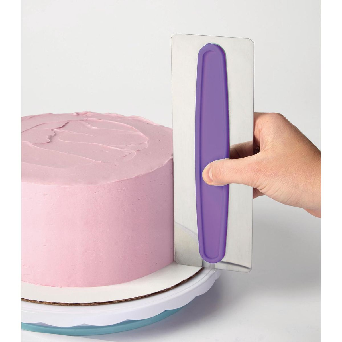 JUST HOME COLLECTION - Raspador de Pastel Just Home Collection Morado/gris 22.8 cm