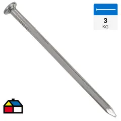FIXSER - Clavo corriente 3" kilo