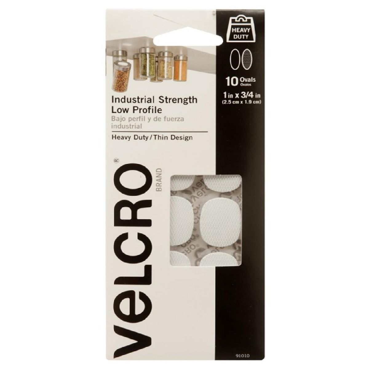 VELCRO - Punto de gancho blanco