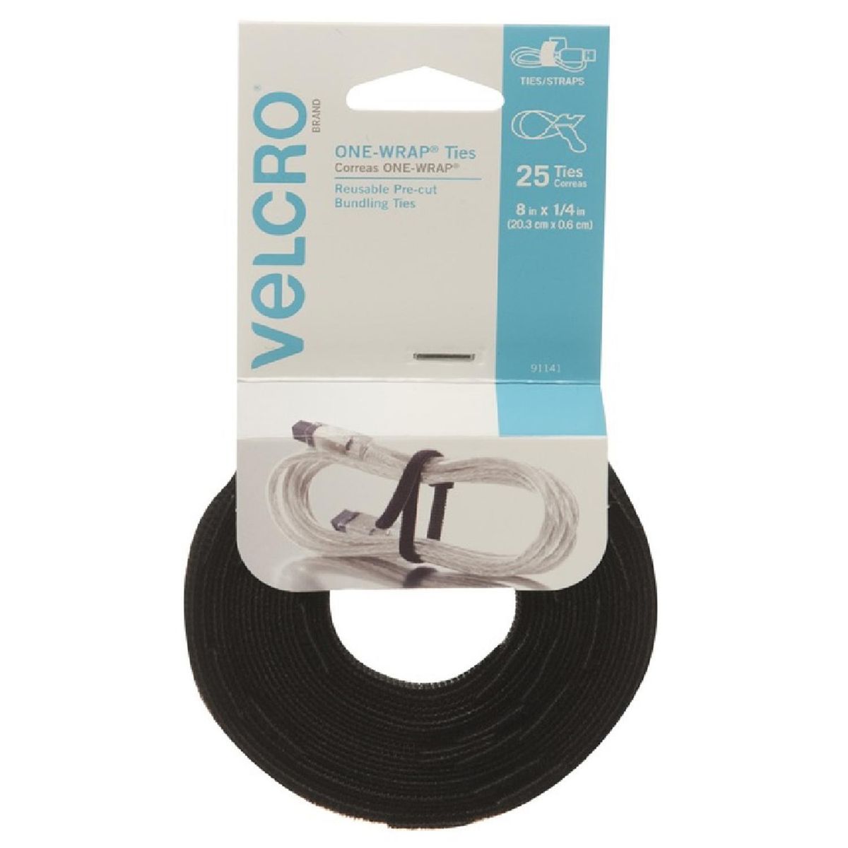 VELCRO - Tira adhesiva organizacion