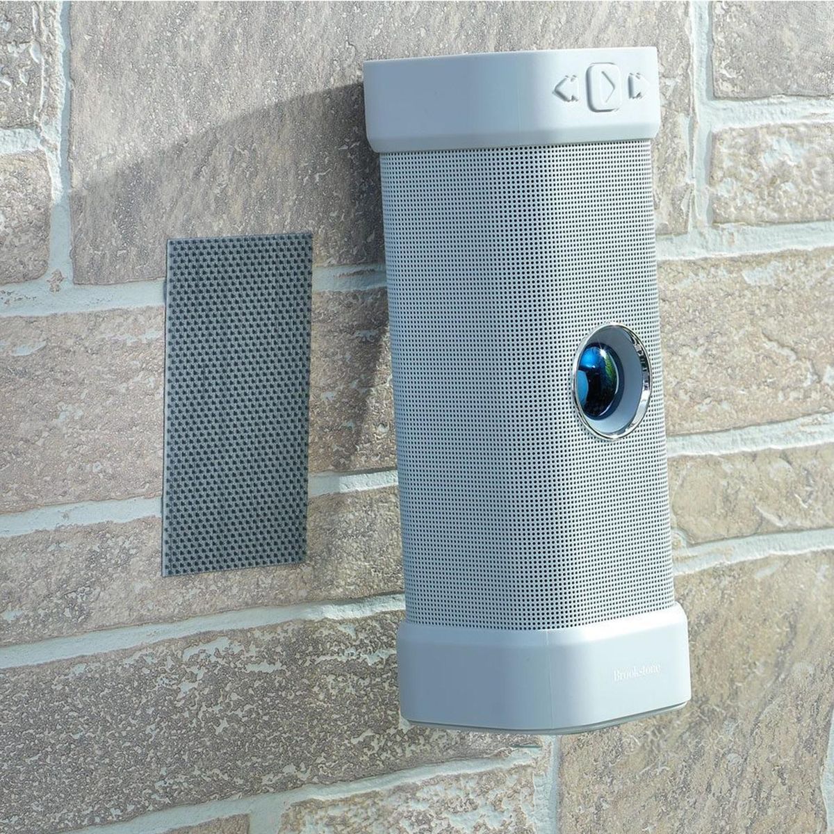 VELCRO - Tiras de cinta adhesiva gris