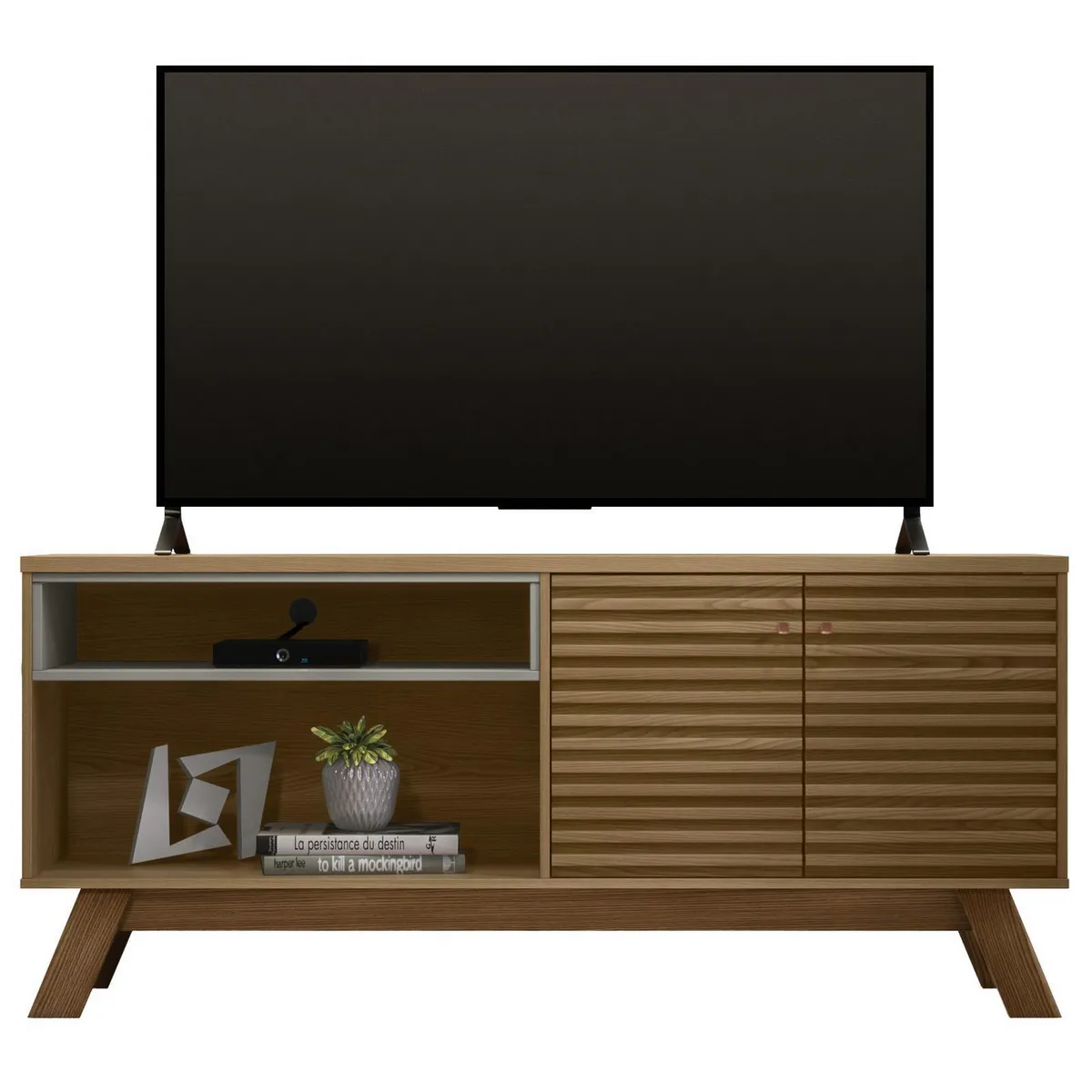 JUST HOME COLLECTION - Mesa TV 65 " Inka Café 160x71x36 cm