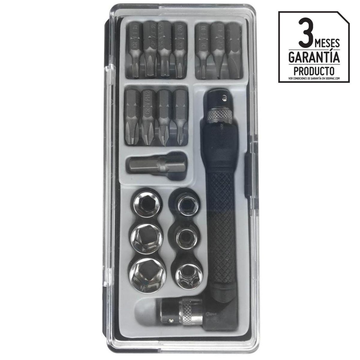 KARSON - Set atornilladores puntas dados 19p pt.