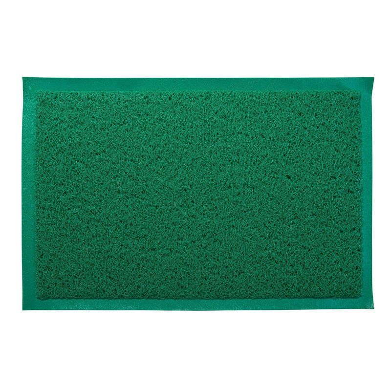 CASA BONITA - Limpiapiés PVC 40X60 cm verde
