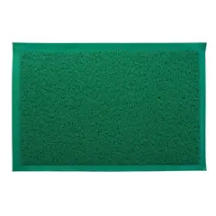CASA BONITA - Limpiapiés PVC 40X60 cm verde