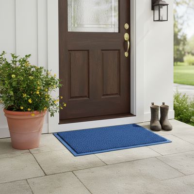 Imagen 2 del producto Limpiapiés 60x40 cm PVC Azul