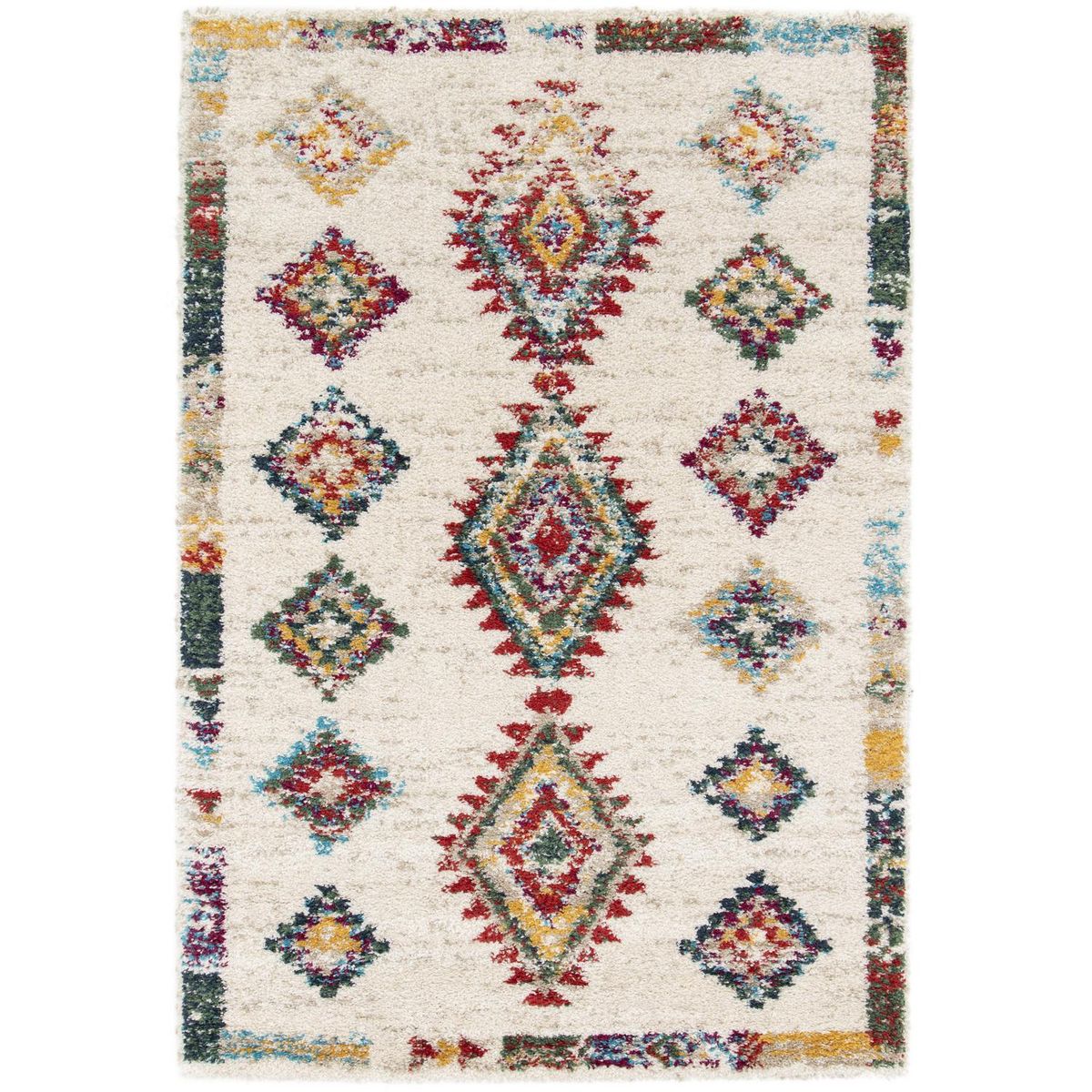 JUST HOME COLLECTION - Alfombra Sherpa 60x115 cm Polipropileno Multicolor