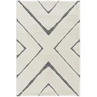 Alfombra Fara 60x115 cm Polipropileno Blanco