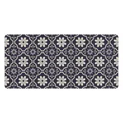 JUST HOME COLLECTION - Limpiapiés Cocina Medallones CC Petal 107x50 cm PVC Gris