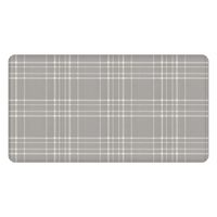 Limpiapies SS Stella Plaid 53x99 cm PVC Gris