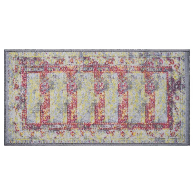 JUST HOME COLLECTION - Alfombra Alfombra de área 57x110 cm Nylon Multicolor