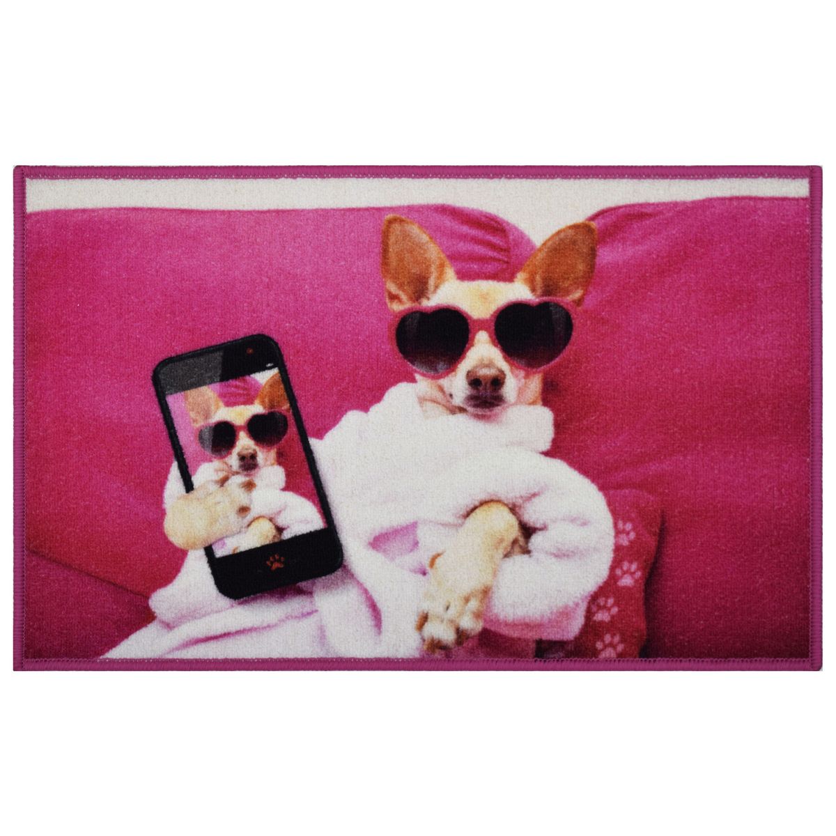 CASA BONITA - Limpiapiés Dog Cell 50x80 cm Plástico Multicolor