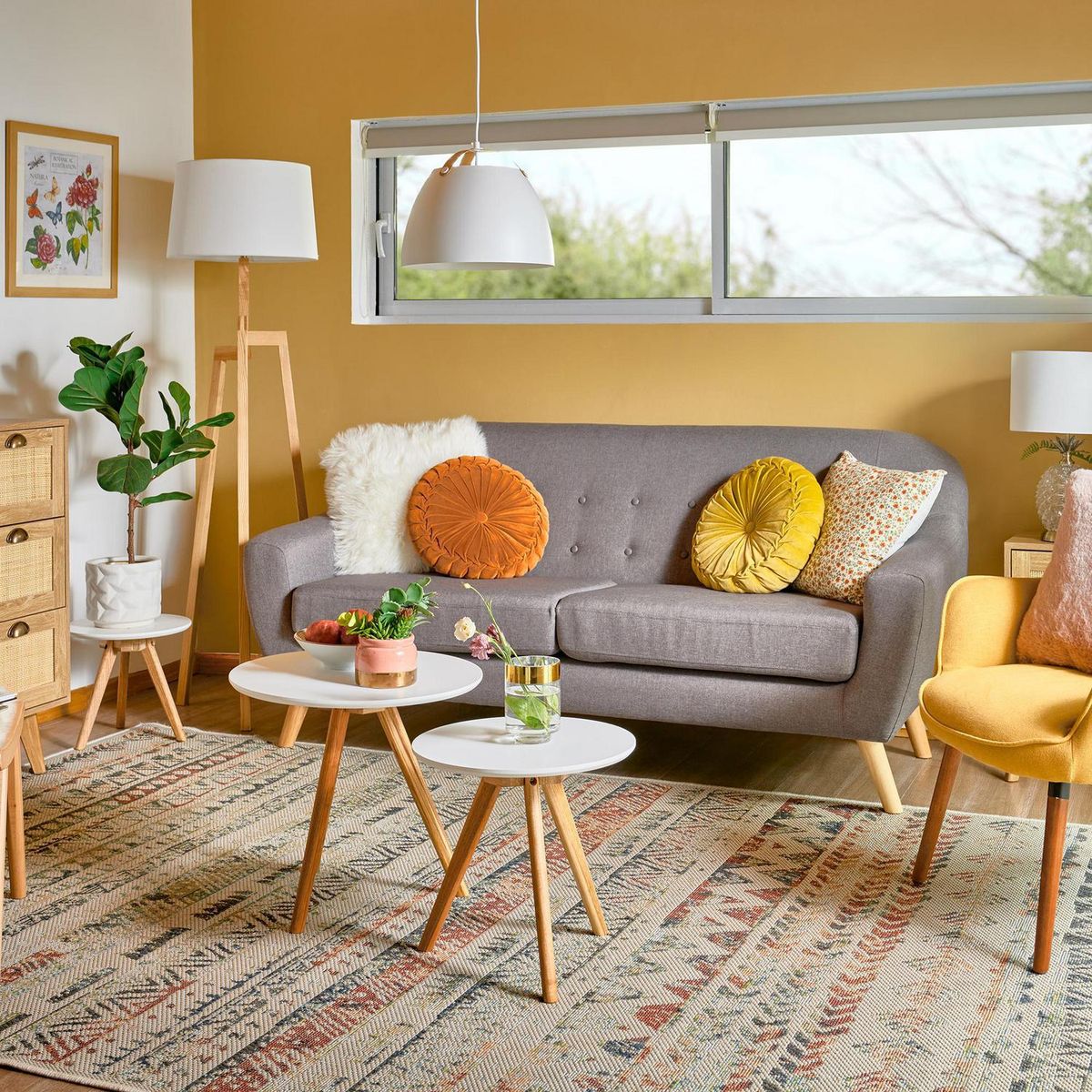 JUST HOME COLLECTION - Alfombra Aurora vintage 200x285 cm