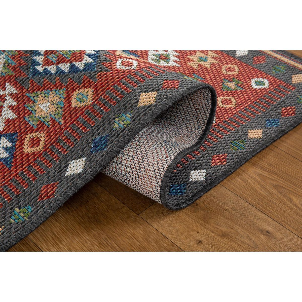 JUST HOME COLLECTION - Alfombra Aurora Clasic 120x180 cm Polipropileno Burdeo