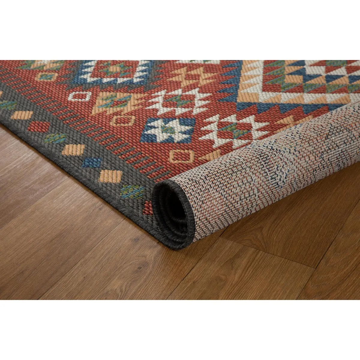 JUST HOME COLLECTION - Alfombra Aurora Clasic 160x235 cm Polipropileno Burdeo