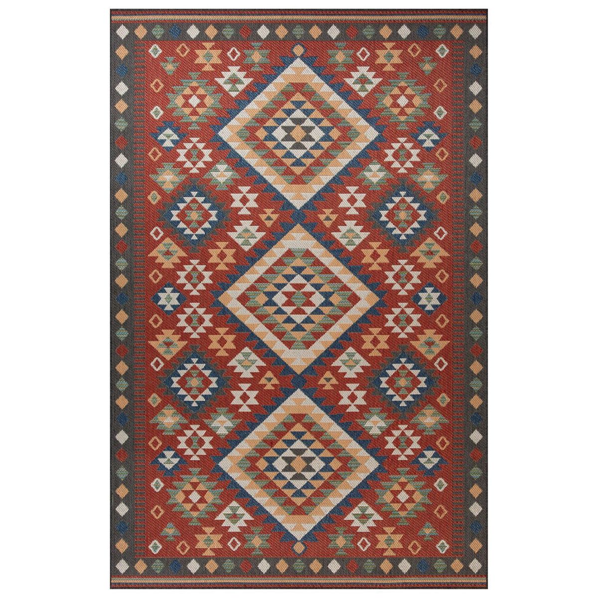 JUST HOME COLLECTION - Alfombra Grande Aurora 200x285 cm Polipropileno Burdeo