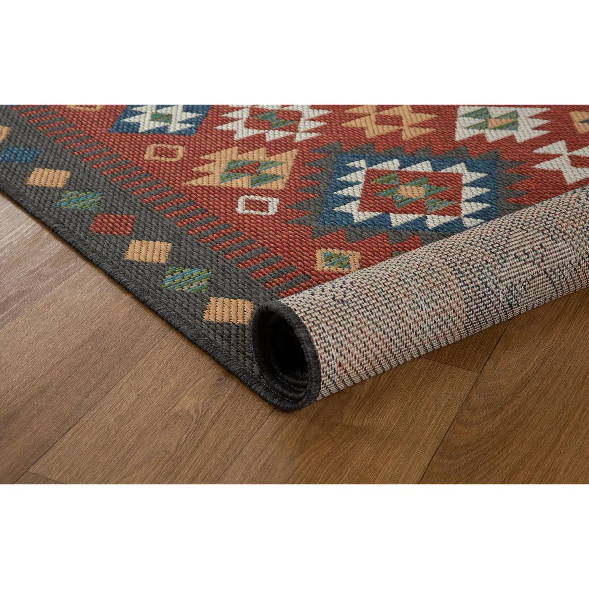 JUST HOME COLLECTION - Alfombra Grande Aurora 200x285 cm Polipropileno Burdeo