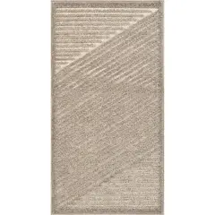 JUST HOME COLLECTION - Alfombra Alfombra de área 60x110 cm Polipropileno Beige