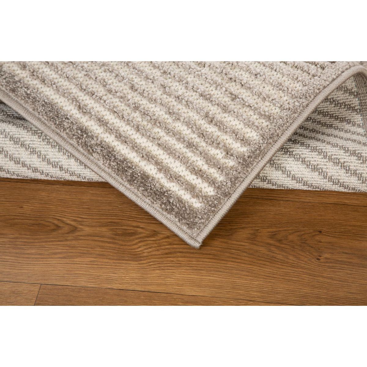 JUST HOME COLLECTION - Alfombra Axel Stylo 60x110 cm Polipropileno Beige