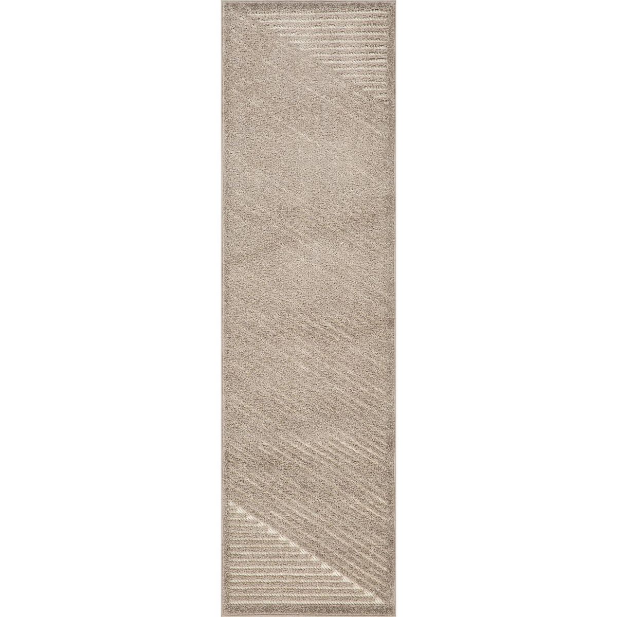 JUST HOME COLLECTION - Alfombra Pasillo Axel Stylo 60x200 cm Polipropileno Beige